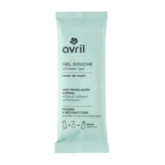 Powdered shower gel to be reconstituted, Rosée du matin fragrance