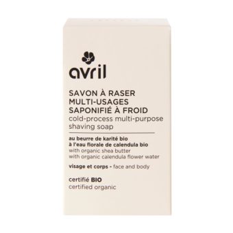 Savon à raser multi-usages saponifié à froid