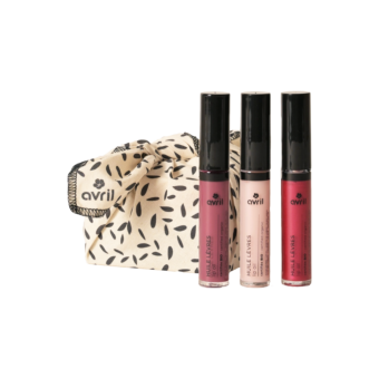 Trío de aceites labiales brillantes