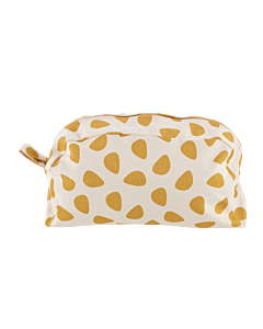 Organic cotton pencil case Yellow Large
