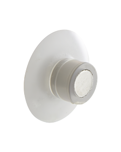 Magnetic soap holder suction cup