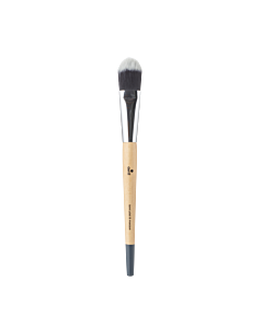 Flat complexion brush and mask