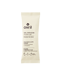 Gel de ducha en polvo para reconstituir, fragancia Douceur de Coton