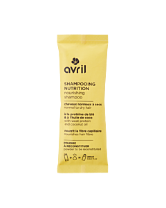Powdered nourishing shampoo to be reconstituted