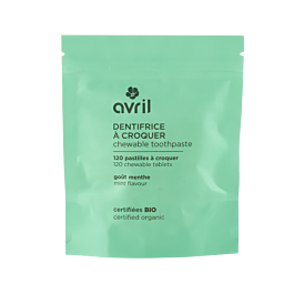 Dentifrice à croquer - sachet de 120 pastilles