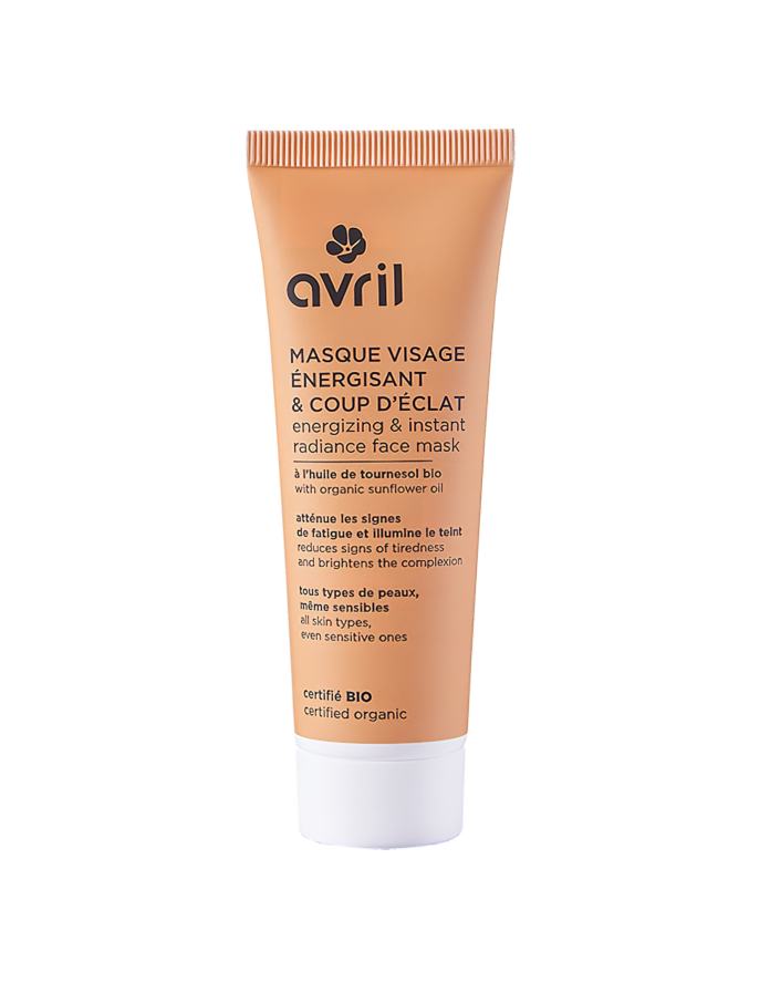 Masque visage énergisant & coup d’éclat