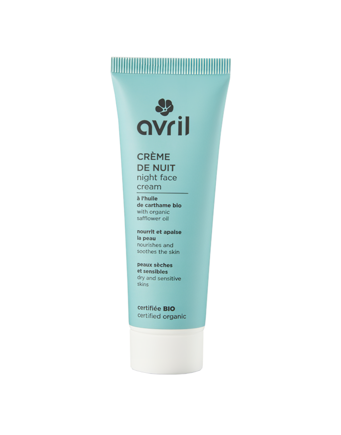 Night cream for dry, sensitive skin