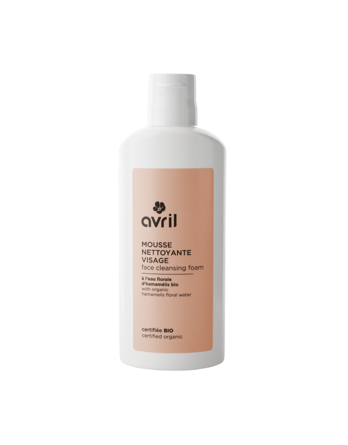 Mousse nettoyante visage