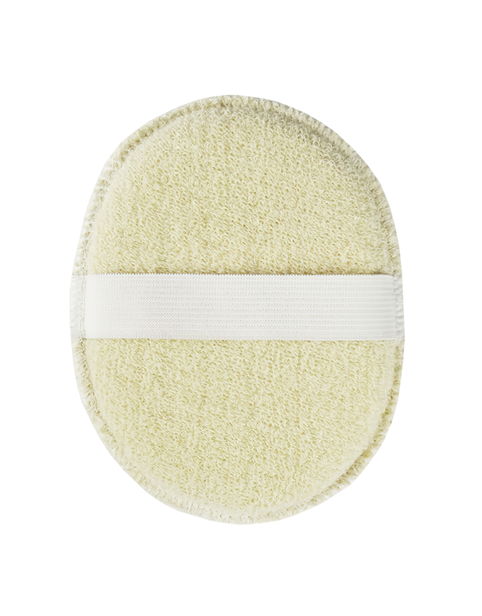 Éponge visage en coton bio