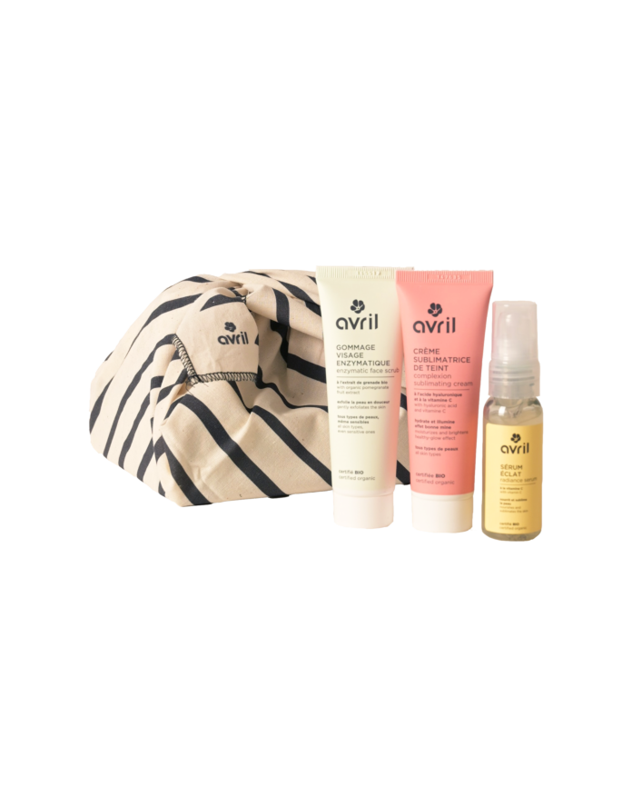 Coffret cadeau Trio soins éclat visage