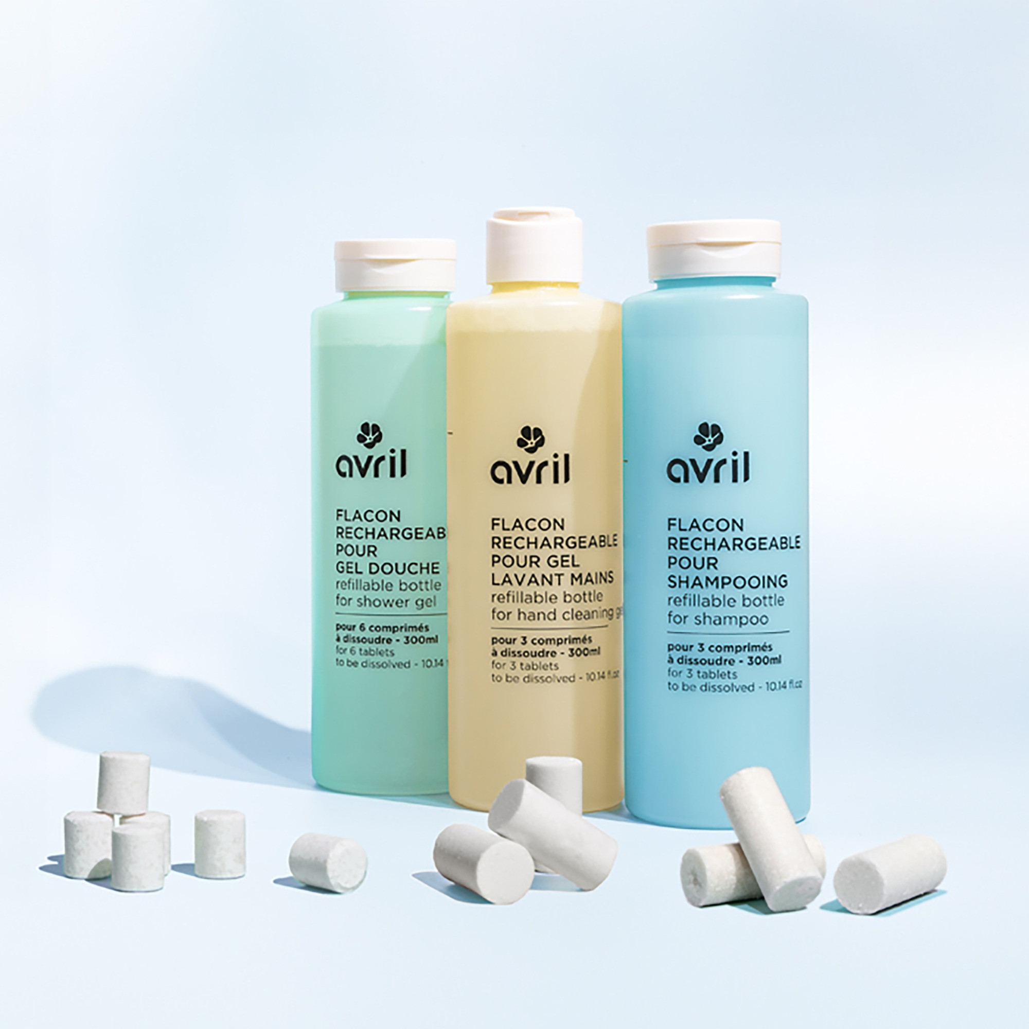 Apricot shower gel kit + bottle